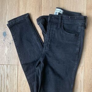 Madewell Black Skinny Jeans